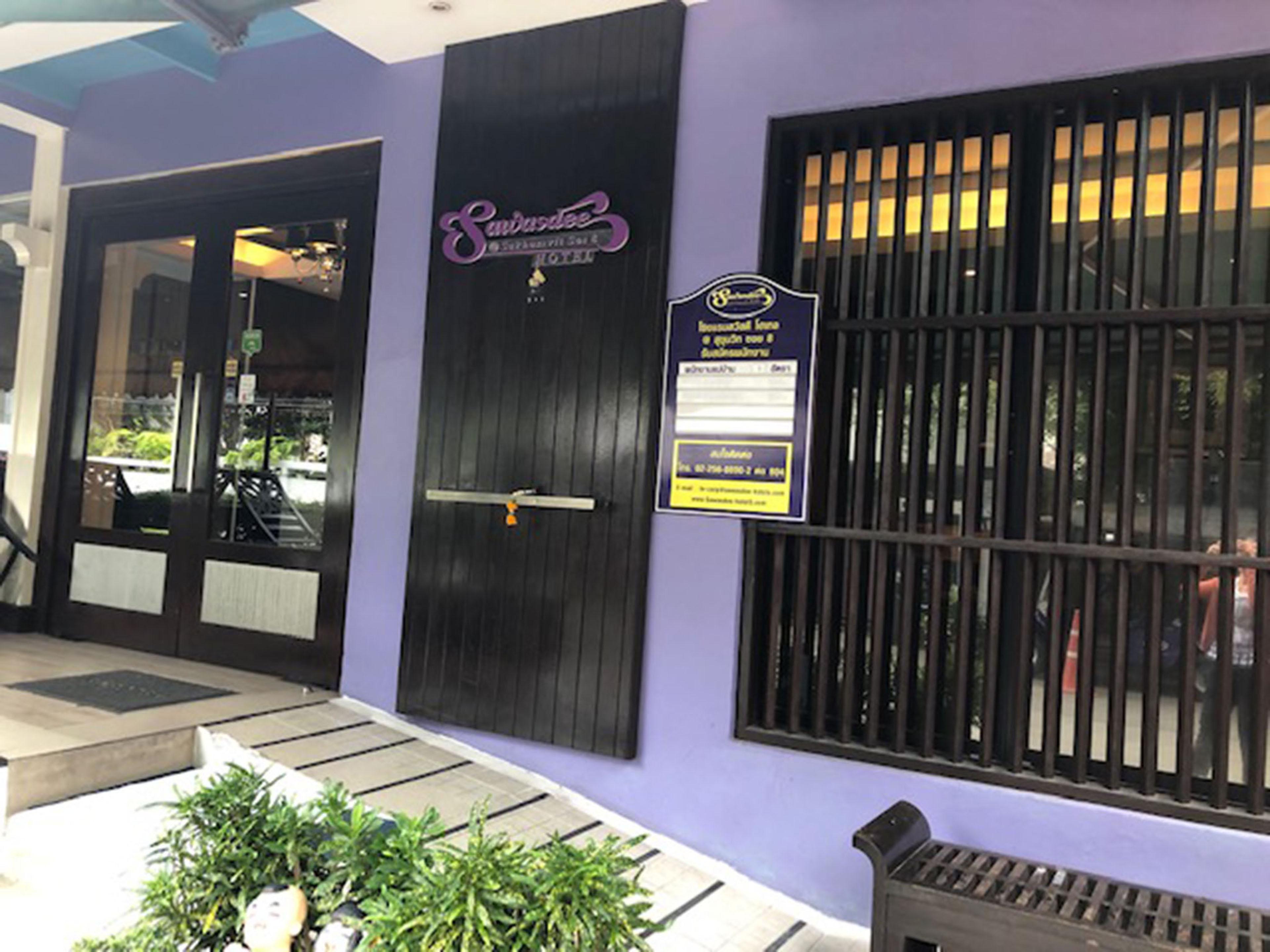 Sawasdee Hotel @ Sukhumvit Soi 8 Bangkok Exteriör bild